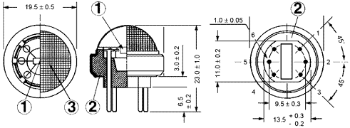 Внешний вид и состав датчика (сенсора) фреона TGS831
